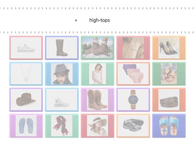 Shoes, underwear, & accessories