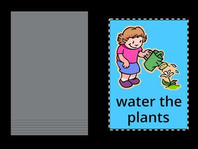 I Don't Want To - Short ESL story for elementary students