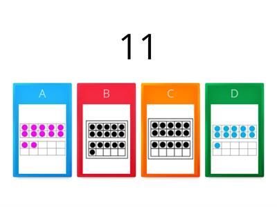  Teen Numbers with Double Ten Frames