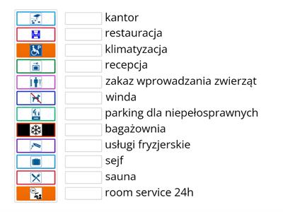 Piktogramy w hotelarstwie