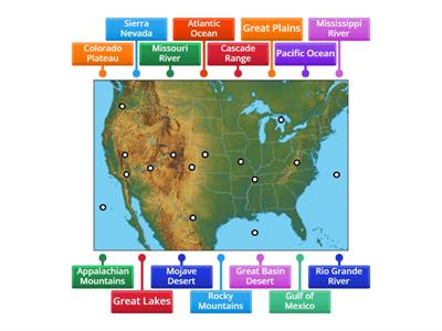 United States Physical Features