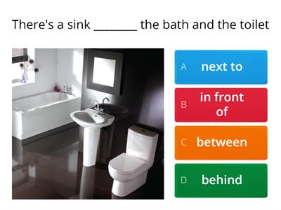 Prepositions of place 