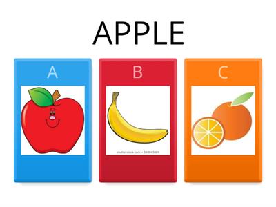 Frutas en ingles