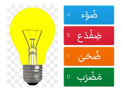  كلمات الحرف  ض     - Beginners   