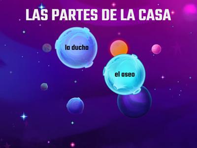 Las partes de la casa