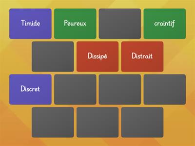 Adjectifs qualificatifs