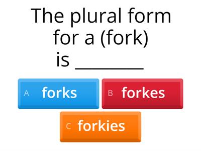  Singular and Plural Nouns