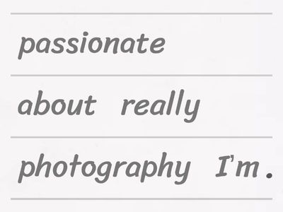 Free time/Hometown/Daily routine