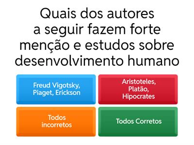 Crescimento e desenvolvimento Humano