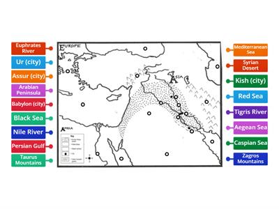 Mesopotamia Map