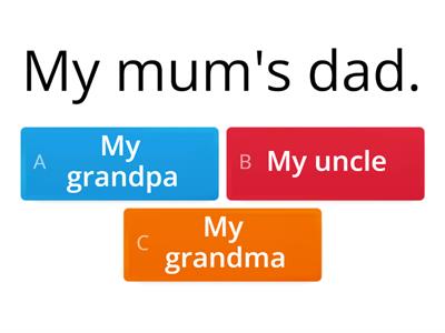 Saxon genitive: Family Members