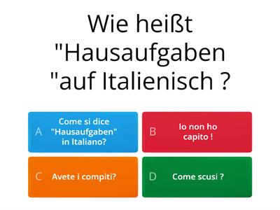 Deutsch in der Klasse 