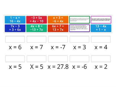 Solving Equations