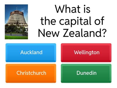 New Zealand Geography Quiz