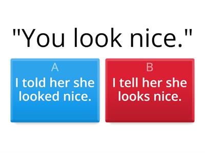 ESOL E3 Reported Speech