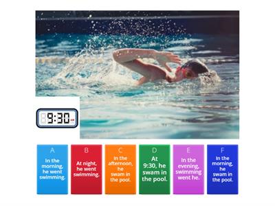 Colourful semantics - when (past tense)