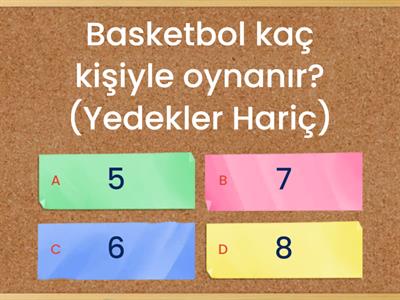 Beden Eğitimi Ortaokul Quiz (EGE ÜNİVERSİTESİ GVO FETHİYE ULAŞ HOCA)