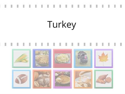 Thanksgiving Vocab- Pre K 