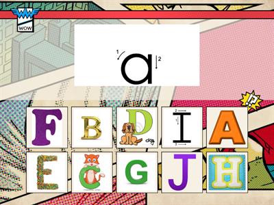 G2&3 Aa-Jj Upper / lower Quiz