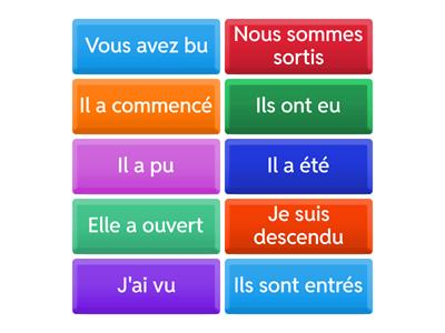 Passe compose inversion