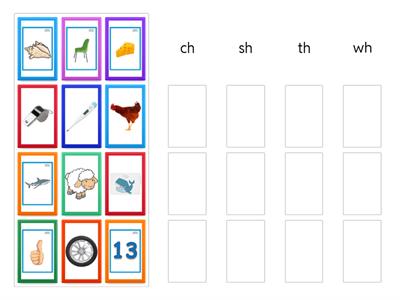Diagraphs group sort 