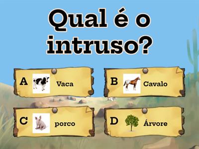 06/05 Atenção! Qual é o intruso?