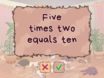 Flashcards scafolding maths