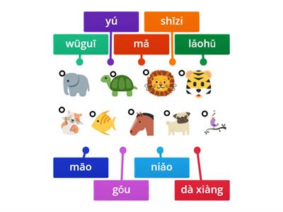 轻松学汉语1 L11 动物 