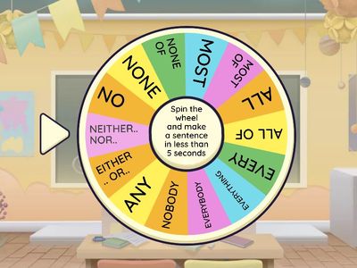 QUANTIFIER CHALLENGE: SPEAK OUT!