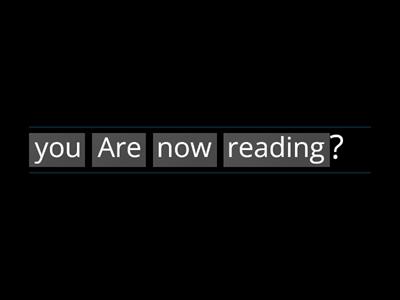 Present Continuous - Yes No Questions 