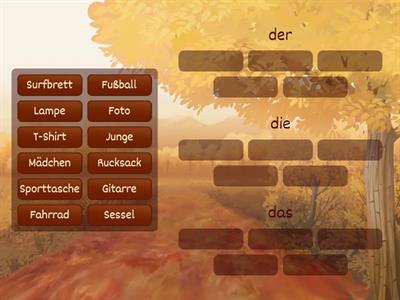 Beste Freunde. Lektion 1. Der, die, das?