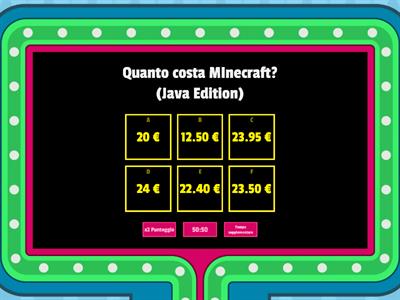 Quiz di Minecraft