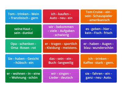 A2 - K5 Übung Adjektivendungen