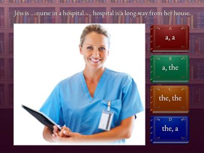 Articles a, an, the, no article