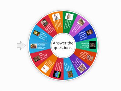 Random Question Wheel - Icebreaker