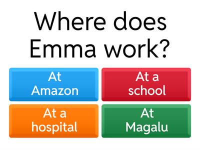 Amazon Office Tour Quiz - Revision