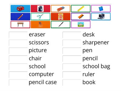  School Objects