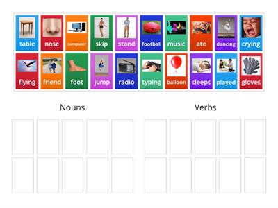 Nouns and Verbs