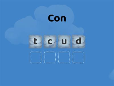 MM Prefix con co Chameleon Prefix Con anagram