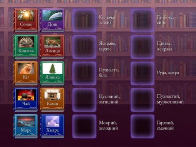 Слова-ознаки "Яке? Яка? Яке?"