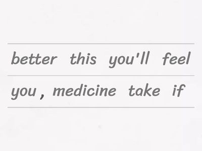 IF + PRESENT... WILL 