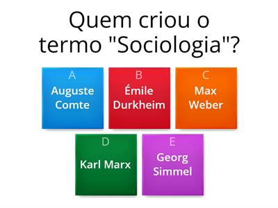 CONHECIMENTOS GERAIS DE SOCIOLOGIA