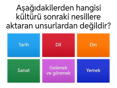 Kültür Yazılıya Hazırlık