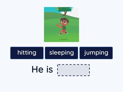 Kid's Box 2 Unit 5 - Present Continuous