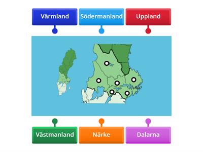 Landskap i Svealand