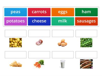 Class 1, unit 4 - Food