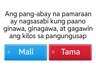 Pang-abay na pamaraan