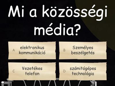 Közösségi média