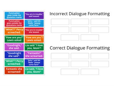 Punctuating Dialogue