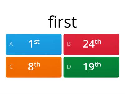 KB4_U4_  Ordinal numbers